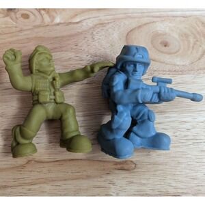 Imperial Toys Figure Storm Squad Team 1 Invincible Army Men Gernade Rifle lot 2